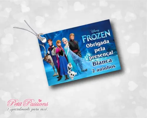 Tag Personalizado - Frozen