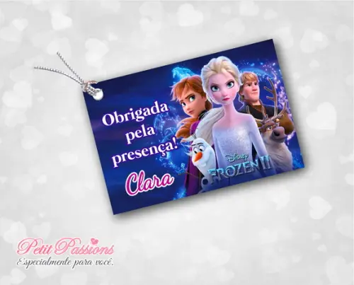 Tag Personalizado - Frozen 2