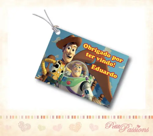 Tag Personalizado - Toy Story