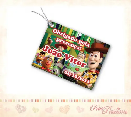 Tag Personalizado - Toy Story 3