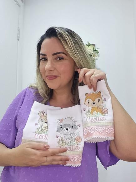 Fralda de Boca 3 Peças