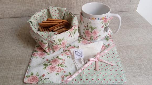 Kit Café da Manhã - Mug Rug