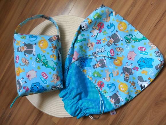 Kit Necessaire e Saquinho para Roupas