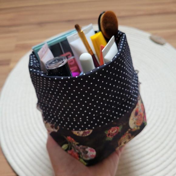 Necessaire Cestinha em Tecido