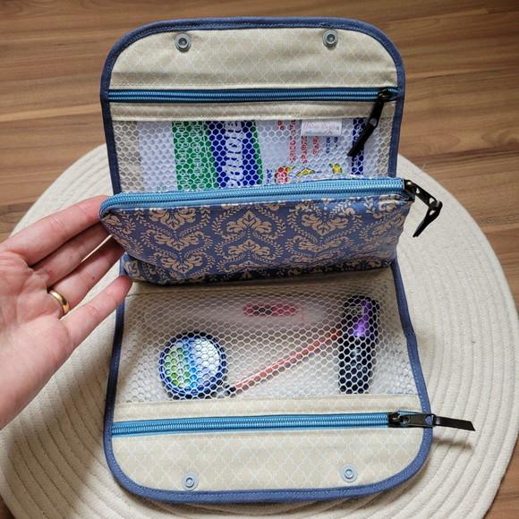 Necessaire Organizadora Premium em Tecido - Personalizada e Multi