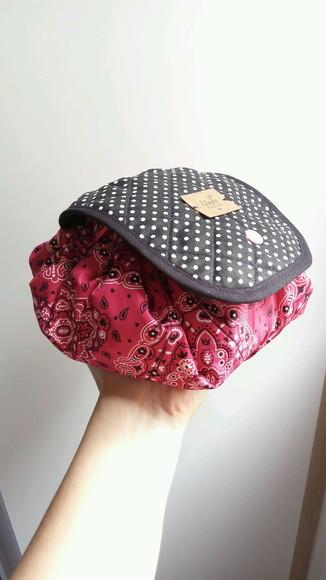Necessaire Redonda em Tecido Modelo Chinesinha