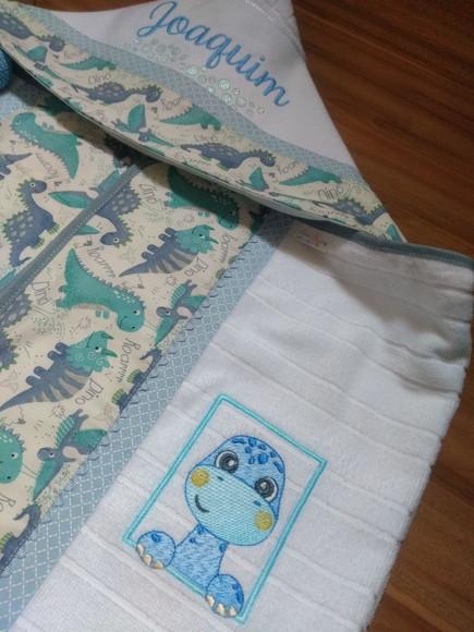 Toalha de Banho Bebe e Infantil com Capuz