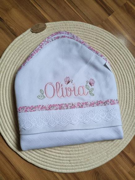Toalha de Banho Fralda personalizada luxo