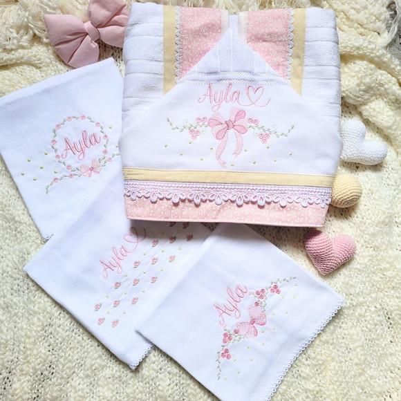 toalha de banho para bebe