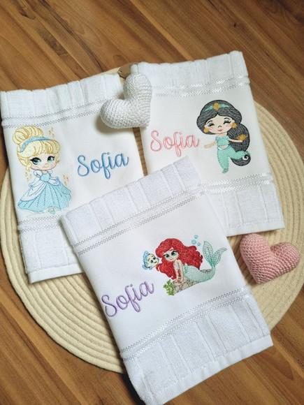 Toalha Infantil Bordada