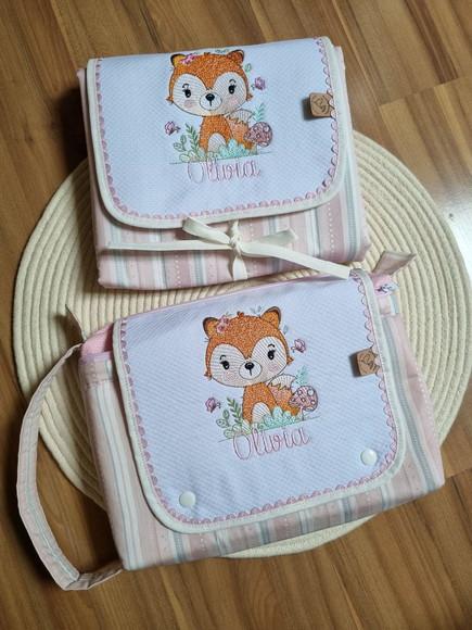 Trocador de Fraldas Portátil para Bolsa