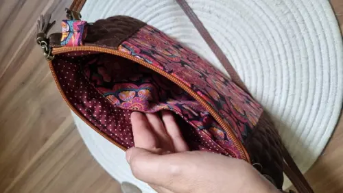 Bolsa Casual Estampa Mandala