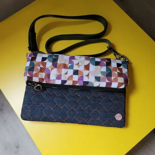 Bolsa Casual Transversal Bolso Duplo
