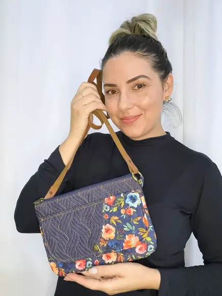 Bolsa Transversal Clutch Mariah