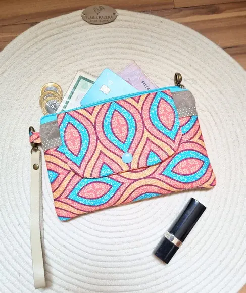 Carteira Feminina Estilo Clutch