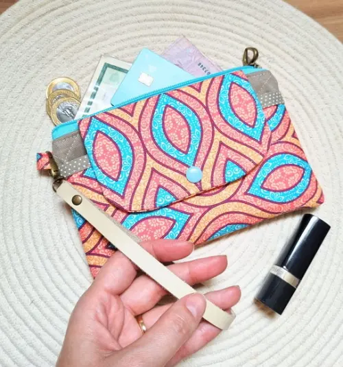 Carteira Feminina Estilo Clutch
