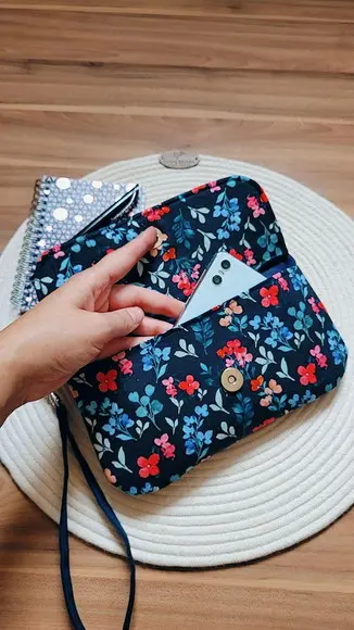 Carteira Feminina Estilo Clutch