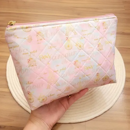 Necessaire em Tecido Tamanho Grande