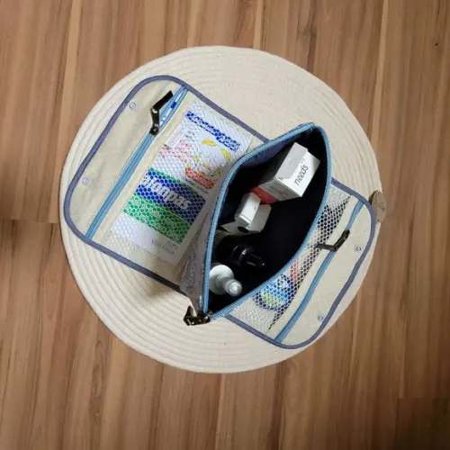 Necessaire Organizadora Premium em Tecido - Personalizada e Multi