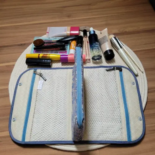 Necessaire Organizadora Premium em Tecido - Personalizada e Multi