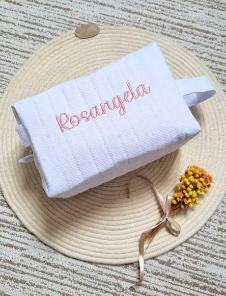 Necessaire Personalizada em Tecido Piquet