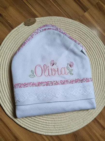 Toalha de Banho Fralda personalizada luxo