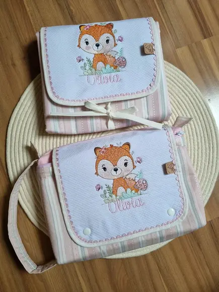 Trocador de Fraldas Portátil para Bolsa