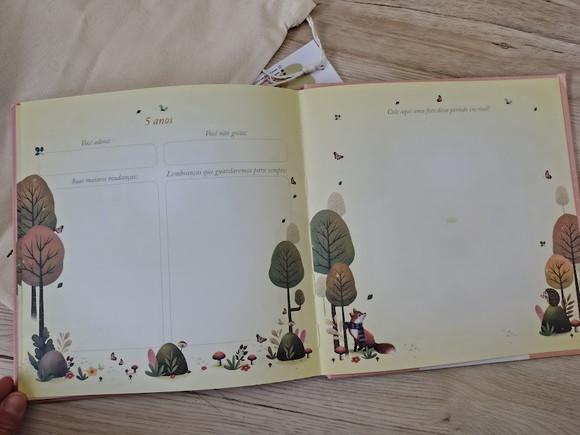 Livro do Bebê Mapa Mundi Bordado a Mão