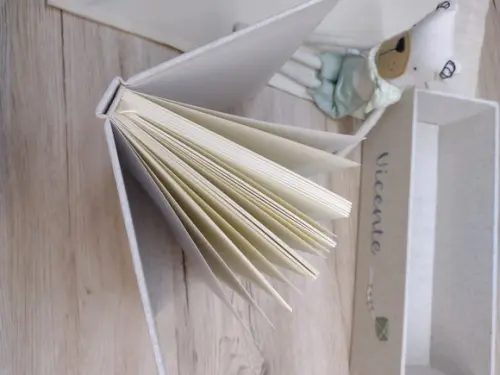 Caderno de Assinaturas Pipa Bordado a Mão A5