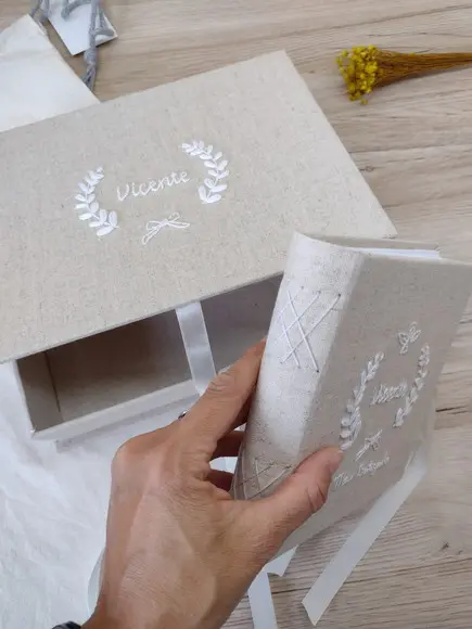 Caixa e Mini Álbum Batizado