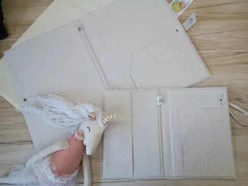 Kit Porta Certidão de Nascimento e Vacina Jardim Lilás