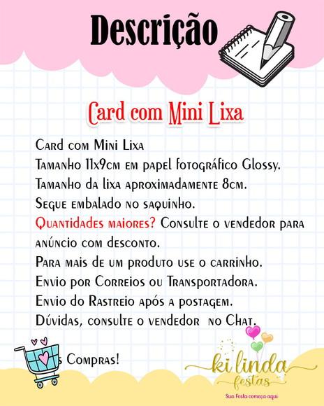 50 Mini Lixa Outubro Rosa