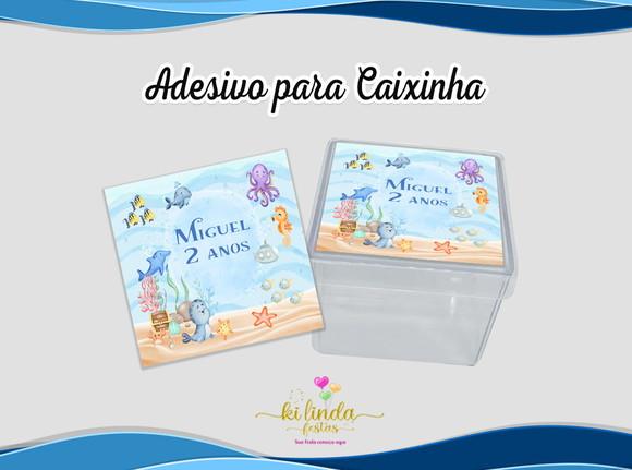 Adesivo Fundo do Mar