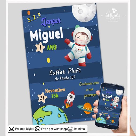 Convite Digital Astronauta