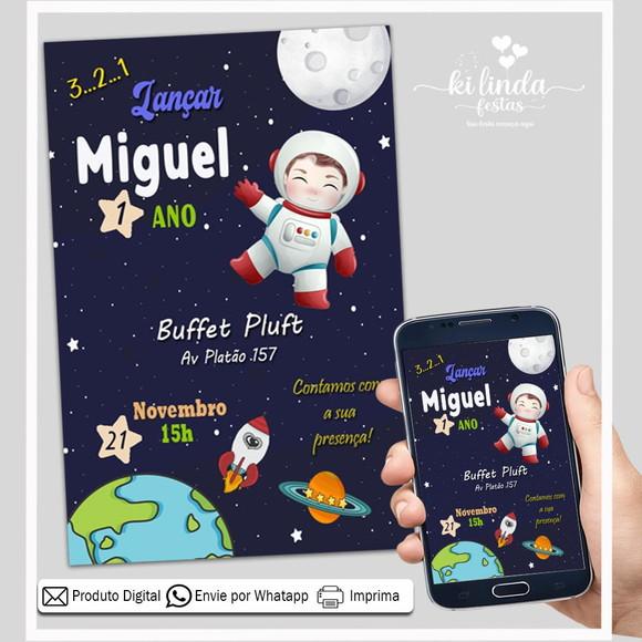 Convite Digital Astronauta
