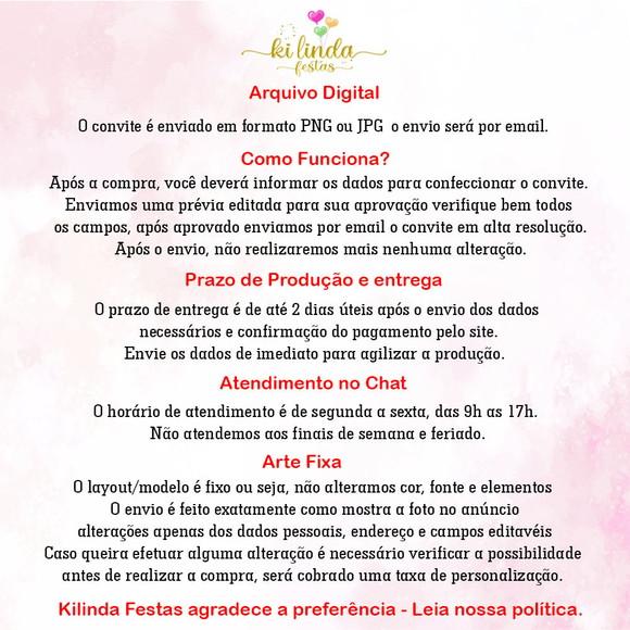 Convite Digital Chá Revelação