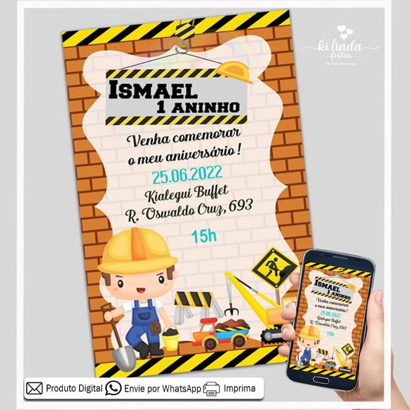Convite Digital Construção