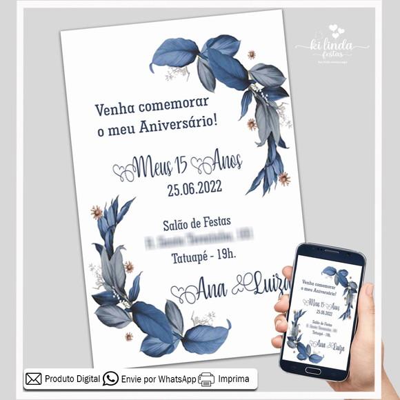 Convite Digital Meus 15 Anos