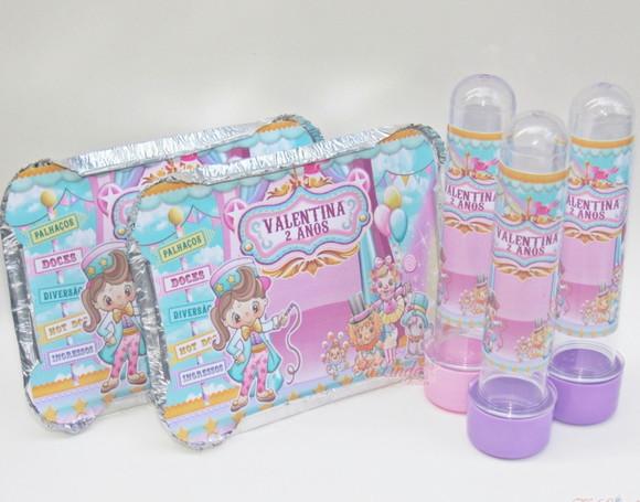 Kit Festa Circo Rosa