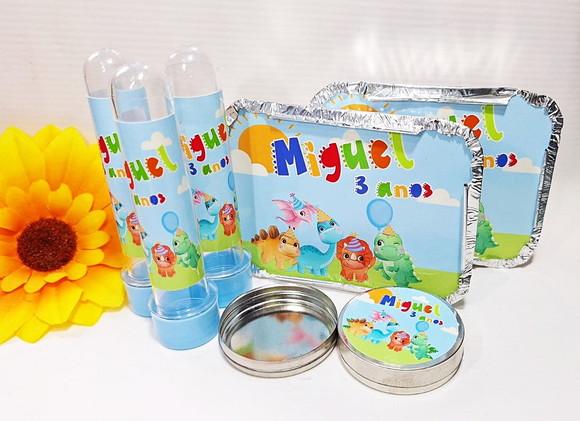 Kit Festa Dinossauro Cute Personalizado