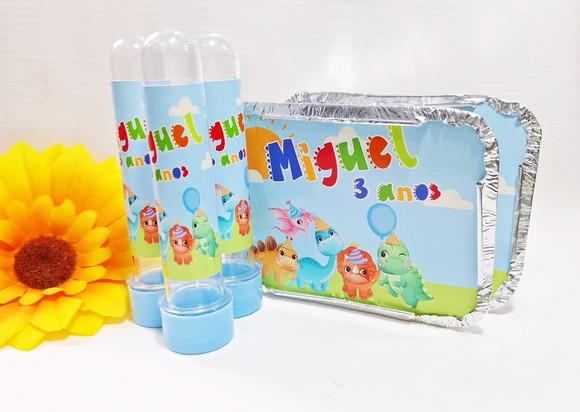 Kit Festa Dinossauro Cute Personalizado