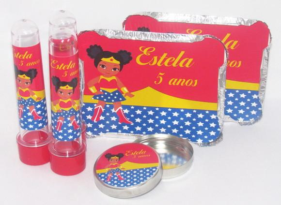 Kit Festa Mulher Maravilha
