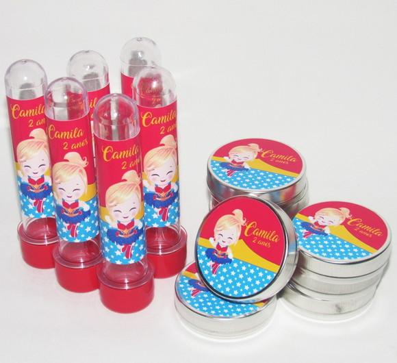 Kit Festa Mulher Maravilha Cute