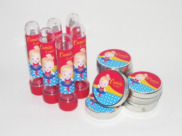 Kit Festa Mulher Maravilha Cute