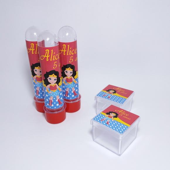 Kit Festa Mulher Maravilha Personalizado