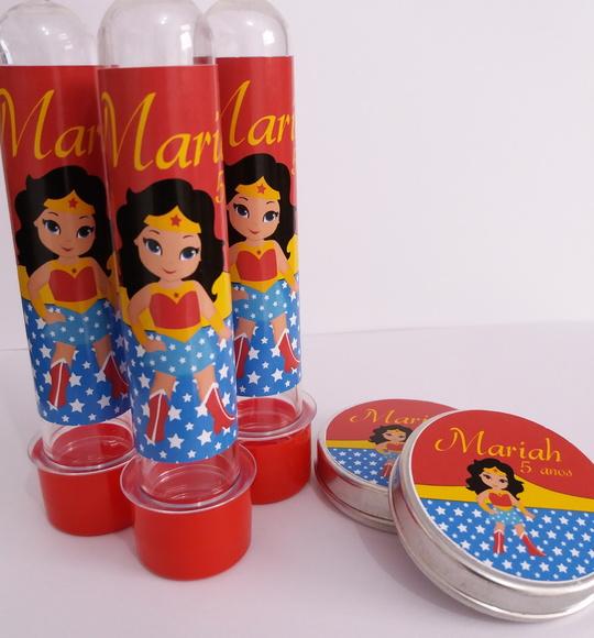 Kit Festa Mulher Maravilha Personalizado