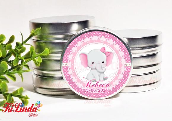 Latinha Personalizada para Lembrancinha Chá de Bebê