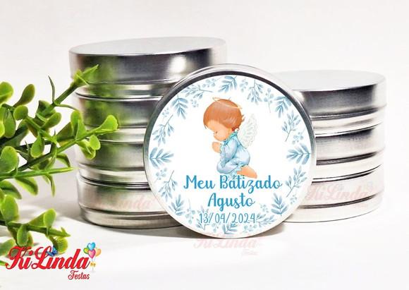 Latinha Personalizada para Lembrancinha de Batizado