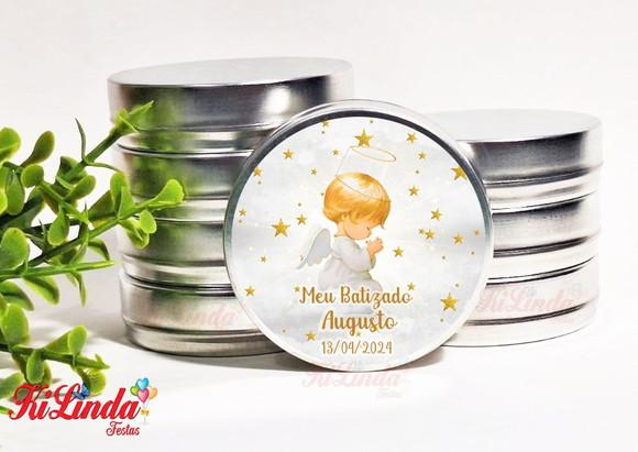 Latinha Personalizada para Lembrancinha de Batizado