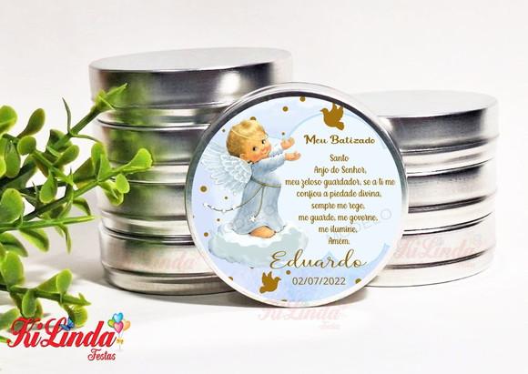 Latinha Personalizada para Lembrancinha de Batizado